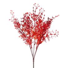 ZÁPICH MINI KVIETKY ČER. 39CM - Zápich oranžový / červený / hnedý | FLORASYSTEM