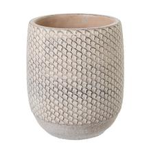 OBAL CEMENT ANTIQUE LT.BROWN D17*H20CM - FLORASYSTEM
