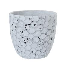 OBAL CEMENT ANTIQUE GREY D18*H16.5cm - FLORASYSTEM