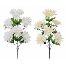 KYTICE DAHLIA 50CM MIX 2 BARVY PODZIMNÍ LIST - Gerbera, jiřina | FLORASYSTEM