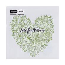 201818 SERVÍTKY LOVE FOR NATURE 33x33cm - ubrousky | FLORASYSTEM