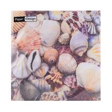 201820 SERVÍTKY SEASHELLS 33x33cm - Ubrousky | FLORASYSTEM