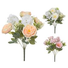 KYTICA RUŽA HORTENZIA 3F 44cm - Kytice mix celorok | FLORASYSTEM