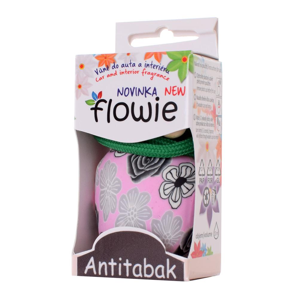 Vůně do auta Flowie Antitabak