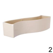 Keramická ikebana FALA v hnedej farbe, D32CM.