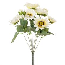 KYTICA SLNEČNICA BIELA 45cm - FLORASYSTEM
