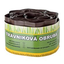 TRÁVNIKOVÁ OBRUBA HNEDÁ 10cm x 9m - Obruby | FLORASYSTEM