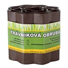 TRÁVNIKOVÁ OBRUBA HNEDÁ 15cm x 9m - FLORASYSTEM