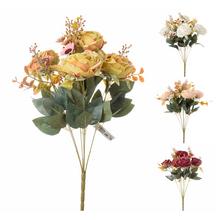 KYTICA RUŽA 4F 45cm - Růže kytice | FLORASYSTEM