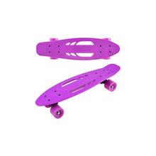 Skateboard mix farby v modrej a ružovej farbe.
