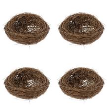 HNIEZDO HNEDÉ VÄČŠIE 9CM S/4 - FLORASYSTEM