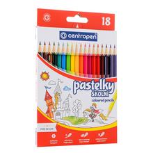 AKCIA! PASTELKY CENTROPEN 9520/18 - AKCIA! Popisovač 7550/18 ks