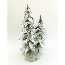 UMELÉ STROMČEKY NA STOJANE OSNEŽ.  50CM - Stromek | FLORASYSTEM