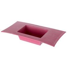 AKCIA OBAL OBDĹŽNIK S OKRAJOM RUŽOVÝ 30X15X15CM - FLORASYSTEM