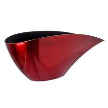 OBAL JARDINIERE ČERVENÝ 38,8*15,5*15/13*7cm - Plasty pro aranžování | FLORASYSTEM