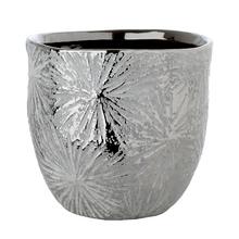 AKCIA OBAL STRIEBORNÝ VZOR OHŇOSTROJ 14,5XV14CM - FLORASYSTEM
