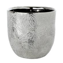 AKCIA OBAL STRIEBORNÝ VZOR OHŇOSTROJ 19XV18CM - Obal metal | FLORASYSTEM