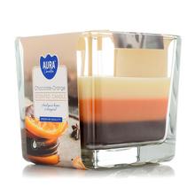 VOŇ.V SKLE TRIKOLÓRA ČOKOL POMARANČ /SNK80-340/ 170GR - FLORASYSTEM