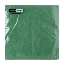 24048 MOMENTS UNI FOREST GREEN 33x33cm - FLORASYSTEM