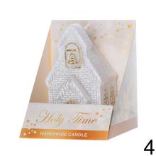 Vianočné sviečky v mixe, anjel a iné postavy.