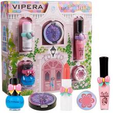 Kozmetická súprava pre dievčatá VIPERA TuTu s rôznymi produktmi.