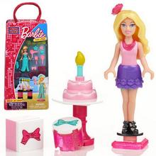 BARBIE BÁBIKA Mega Bloks skladacia - FLORASYSTEM