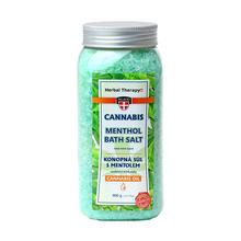 Konopná sůl do koupele + menthol 900gr - Drogerie palacio | FLORASYSTEM