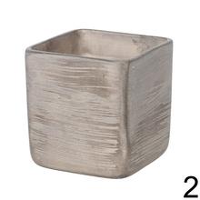 Obal Horti štvorcový 10x10 cm v dvoch farbách.