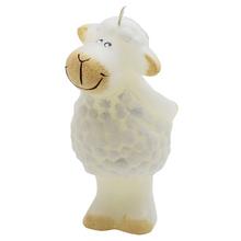 Figurka beránka STOJÍCÍ BÍLÝ 10cm - FLORASYSTEM