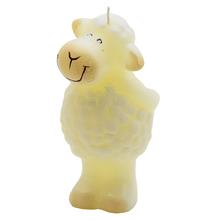 Figurka beránka STOJÍCÍ ECRU 10cm - FLORASYSTEM