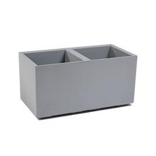 SUPER CENA 936 OBAL KARO ECO REC BETON ŠEDÝ 80X40XV40CM/72L - obal | FLORASYSTEM