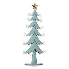 STROMČEK TYRYS ZLATÁ HVIEZDA PLECH 38*16*8,5CM - Stromek | FLORASYSTEM