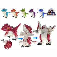 Dinosaurus/robot 8cm kov so zbraňou - postavičky, figúrky, zvieratká | FLORASYSTEM