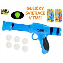 Pištoľ 26cm na guličky svietiace v tme - Dětské zbraně, dalekohledy, vysílačky | FLORASYSTEM