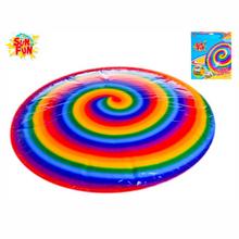 Nafukovacie frisbee 60cm dúhové - Sport | FLORASYSTEM