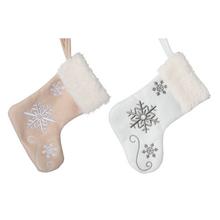 VIAN.PONOŽKA BÉŽ/BIE FLIS MIX F 20x11CM - Rukavice, ponožky, čepice | FLORASYSTEM