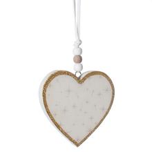 ZÁVES SRDCE DREVO NATUR/BIELA 8,5x8,5x1,3CM - FLORASYSTEM