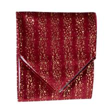 VIAN. ŠTÓLA NA STÔL VZ. HVIEZDY BORD/ZLA ZAM/TEXTIL 32*150CM - FLORASYSTEM