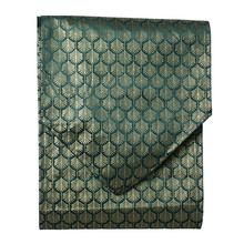 VIAN. ŠTÓLA NA STÔL VZ. ANTIK ZEL/ZLA ZAM/TEXTIL 32*150CM - FLORASYSTEM