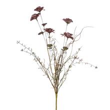 KYTICA POĽNÉ KVETY, TRÁVY, ČER/ZEL/HNE 57CM - Umělé květiny sušený vzhled | FLORASYSTEM