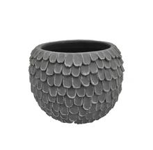 AKCIA OBAL CASPO SFERICO FRAST ČIERNY V13,5X18,5cm - Cement | FLORASYSTEM