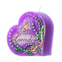 LEVANDULA SRDCE FIALOVÉ 12x4cm 300g - FLORASYSTEM