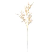KONÁRIK TRÁVY, GULIČKY, KRÉMOVÝ PENOVÝ 84CM - Umělé květiny sušený vzhled | FLORASYSTEM