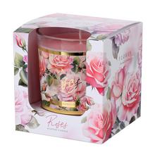 VOŇ.V SKLE FLORES RUŽOVÝ 9x8cm - FLORASYSTEM