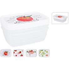 ZÁSOBNÍK PP SET/3KS 600ML - Plastové nádoby a pomůcky | FLORASYSTEM