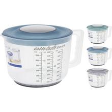 NÁDOBA NA MIX S ODMERKOU PP 2L 18CM 3ASS - Plastové nádoby a pomůcky | FLORASYSTEM