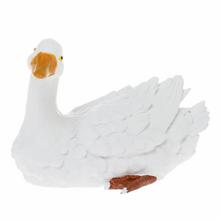 KAČKA POLY 12CM BIELA - Keramické  | FLORASYSTEM