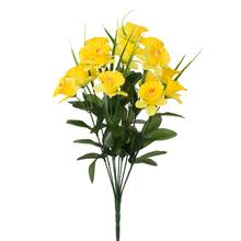 KYTICA NARCIS x10 ŽLTÝ 44CM - FLORASYSTEM