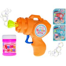 Bublifuk PIŠTOĽ13cm, na zotrvačník s náplňou 50ml - FLORASYSTEM