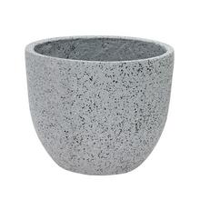 J17 OBAL LEAH ŠEDÁ 24xH10CM S - Mrazuvzdorná | FLORASYSTEM